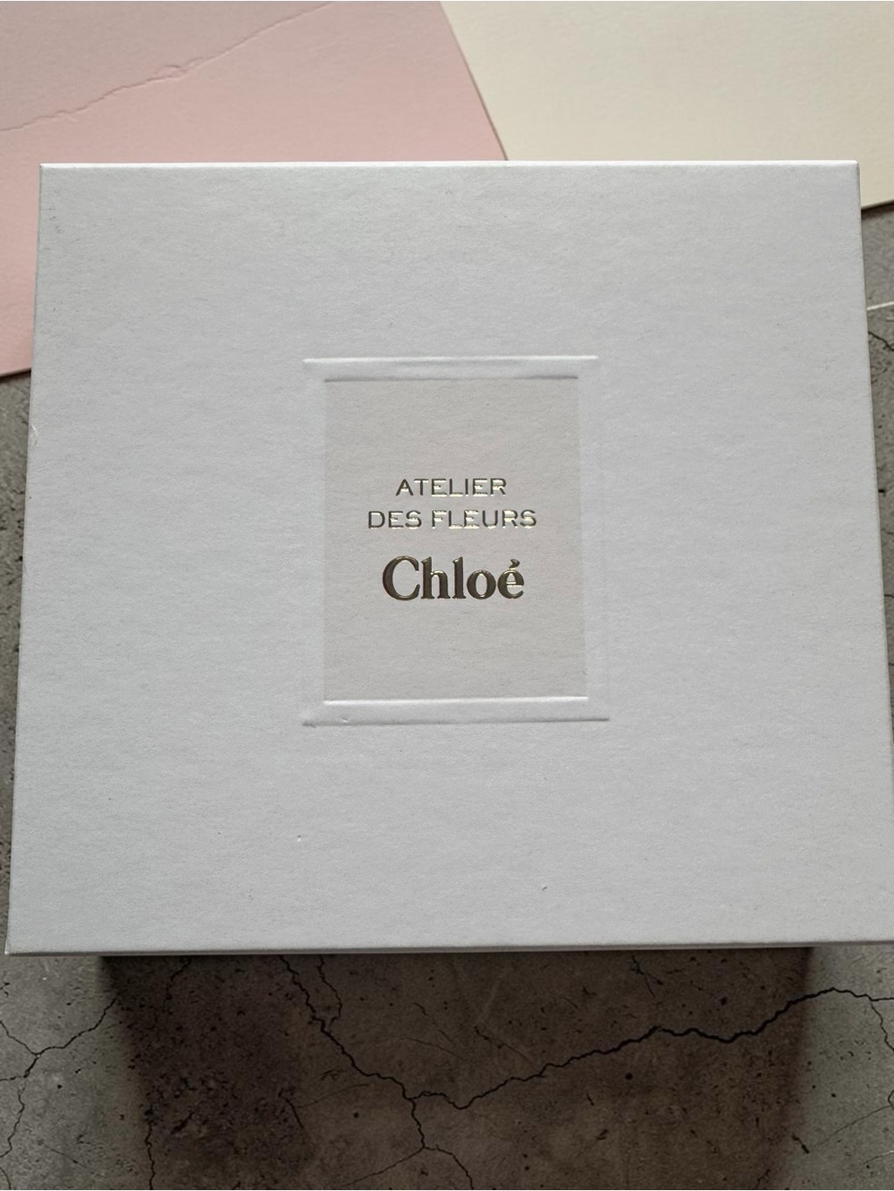 Chloé Atelier des Fleurs Chêne “EMPTY” 3-piece gift set NEW